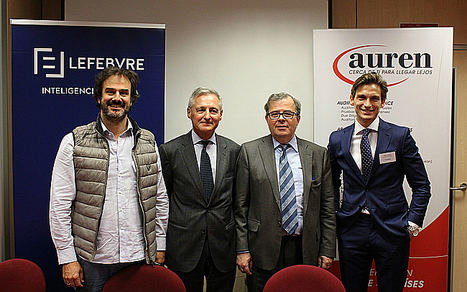 De izqda. a dcha.: Miguel Fresneda, Juan Chozas, Mario Gil Villanueva y Omar Molina.