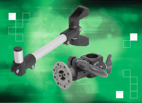 norelem asegura la tecnología de la fábrica con nuevos soportes de monitor y gama de accesorios