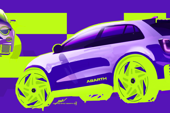 El diseño del Abarth 600e en favor de las prestaciones
 