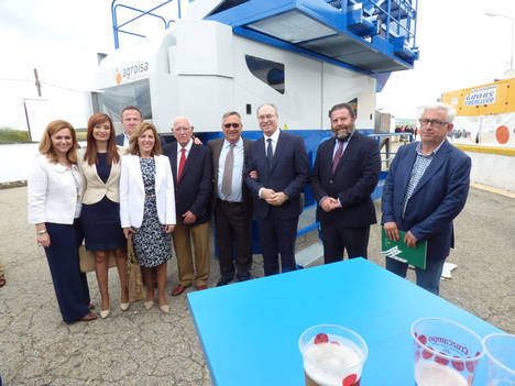 La empresa de maquinaria Agroisa, en la XVIII Feria del Olivo de Montoro