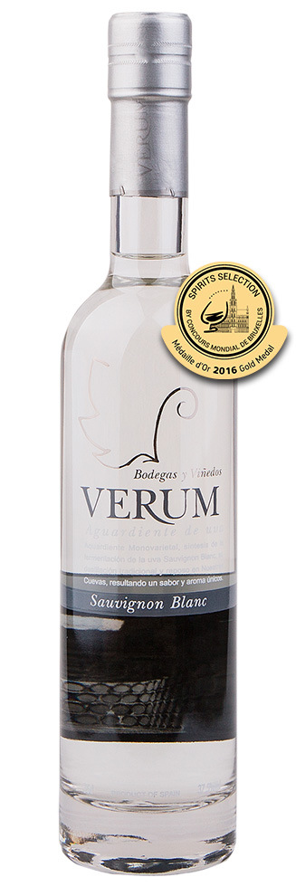 Verum Aguardiente de Uva Sauvignon Blanc.