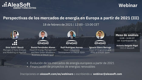 AleaSoft: Los atractivos de los PPA para la financiación de proyectos de energías renovables