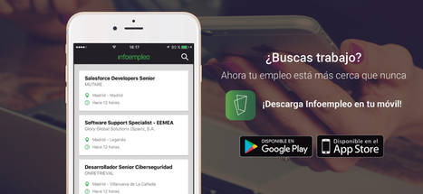 Las descargas de la app de Infoempleo crecen un 30% cada mes