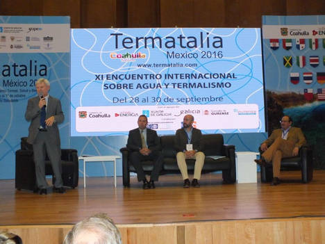 Arranca en Coahuila el 11º Encuentro Internacional sobre Agua y Termalismo, el programa científico de Termatalia México