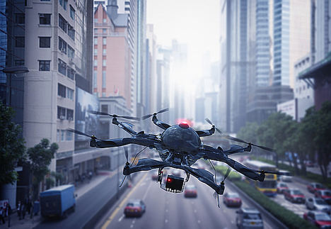 Los hospitales públicos de París y Nantes utilizarán drones para el envío de medicamentos