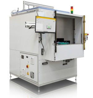 Nuevo banco de pruebas de Löhnert Elektronik ofrece cobertura total de la superficie de radomos de automoción con el R&S QAR de Rohde & Schwarz