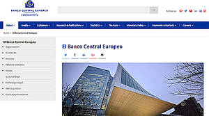 El BCE recomienda la modificación del artículo 22 de sus Estatutos