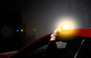¿Qué beneficios tienen las luces V-16 cuando se conduce con niños?