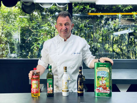 Martín Berasategui se convierte en embajador de Aceites de oliva La Española