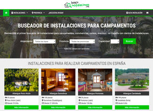 Nace el primer buscador de instalaciones para campamentos en España