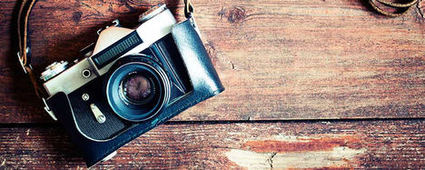 Cámara vintage.