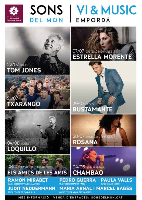 Roses anima el verano con la música y las catas de su festival ‘Sons del Món’