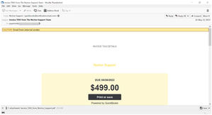 Los ciberdelincuentes crean cuentas en Quickbooks para robar datos y credenciales de usuarios