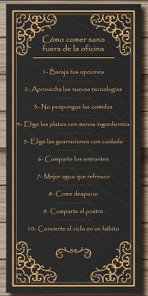 Cómo comer sano fuera de la oficina