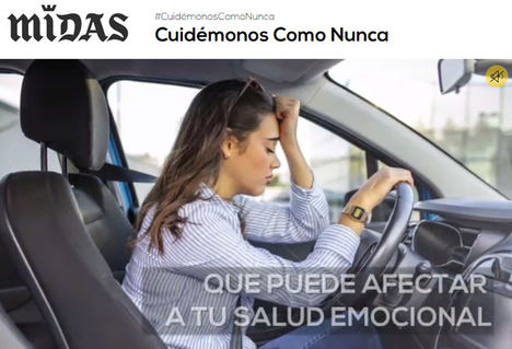 Midas y el Instituto Europeo de Psicología Positiva se unen para evaluar el ánimo de los conductores ante la incertidumbre por la crisis del coronavirus