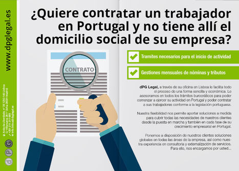 dPG Legal promueve sus servicios para empresas españolas que quieren iniciar su actividad en Portugal