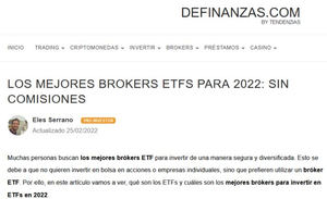 ¿Hay posibilidades para invertir en ETFs a través de un bróker?