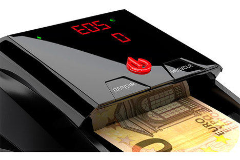 ¿Cobra en efectivo? Descubra las máquinas detectoras de billetes de Detectalia