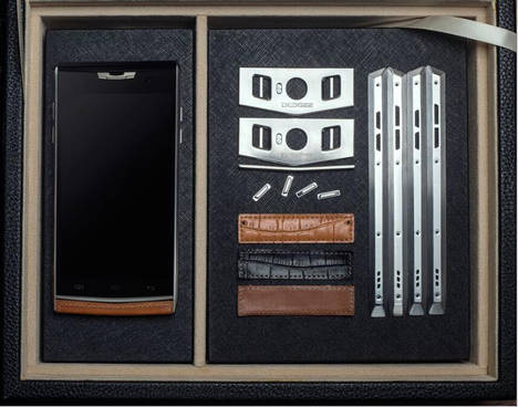 DOOGEE T3 el primer smartphone con acabados de lujo, diseño simétrico y doble pantalla