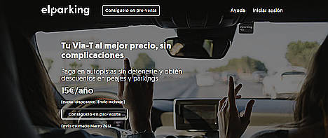 ElParking, con su Via-T, facilita el recorrido a más de medio millón de españoles