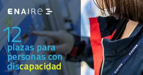 ENAIRE convoca 12 plazas para titulados universitarios con discapacidad