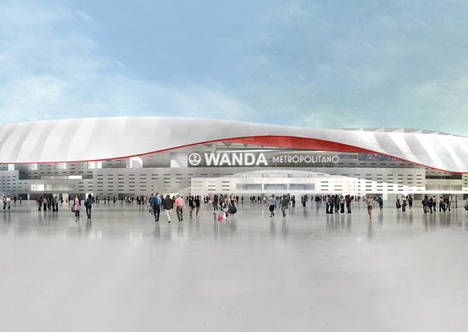 El Wanda Metropolitano tendrá banda ancha para todos los espectadores del estadio