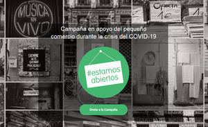Nace la iniciativa #EstamosAbiertos para apoyar al pequeño comercio durante la crisis del COVID-19