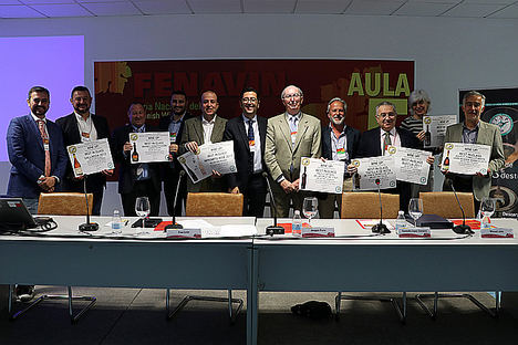 Los premiados.