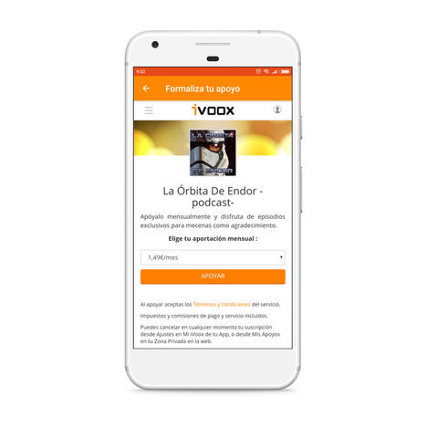 iVoox integra los microapoyos para Podcasts