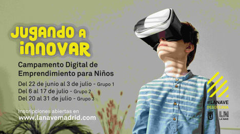 La Nave pone en marcha un campamento online para niños sobre emprendimiento
