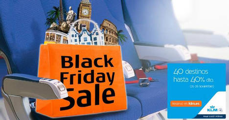 Air France y KLM ofrecerán hasta un 40% de descuento en 40 destinos en sus ofertas “Black Friday”