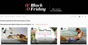 Cientos de empresas participarán en la segunda edición del Black Friday nupcial