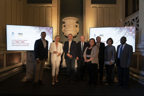 La RAE y Amazon Web Services presentan una herramienta basada en inteligencia artificial para conocer el estado del español en Internet