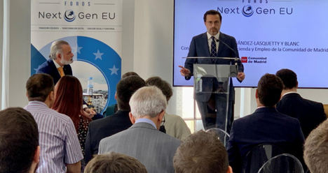 La Comunidad de Madrid denuncia que la lentitud del Gobierno central en la asignación de los fondos europeos retrasa su llegada a las empresas