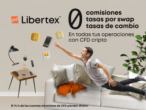 Libertex elimina las comisiones en el comercio CFD de criptomonedas
