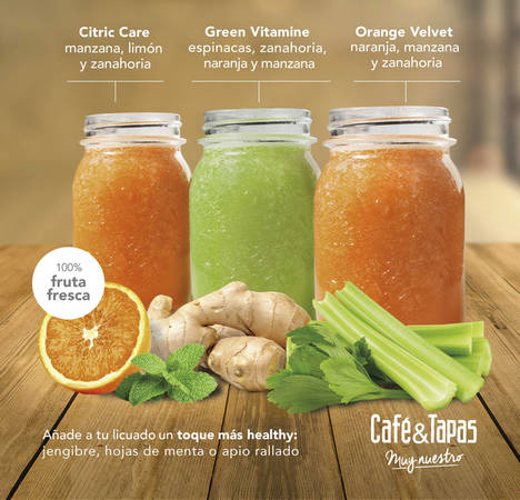 Café & Tapas recibe el verano con sus nuevos licuados healthy