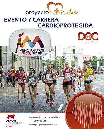 La Media Maratón de la Mujer de Madrid cuida el corazón de sus corredoras