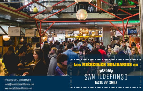 Tierra de hombres, en los Miércoles Solidarios del Mercado de San Ildefonso de Madrid
