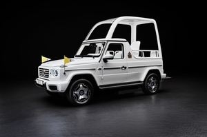 El papa Francisco recibe el primer “Papamóvil” eléctrico de Mercedes-Benz
 