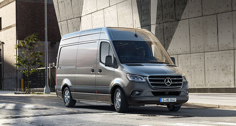 Mercedes presenta la tercera generación de la Sprinter