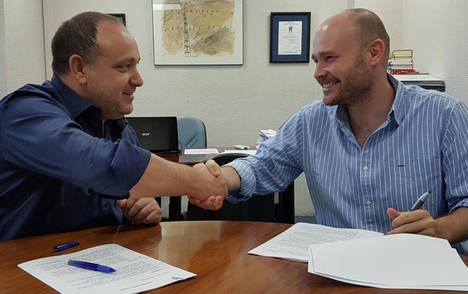 Ángel García y Alberto Díaz.