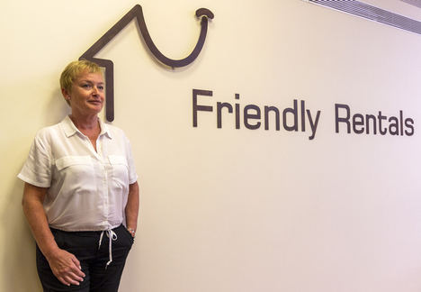 Ángela Watson, Friendly Rentals.