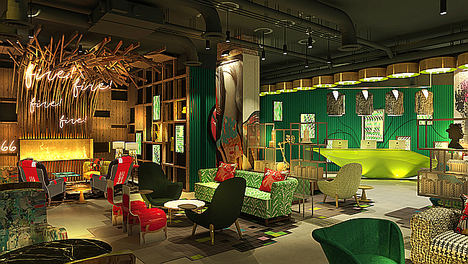 NHow Londres Lobby.