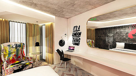 NHow London habitación.