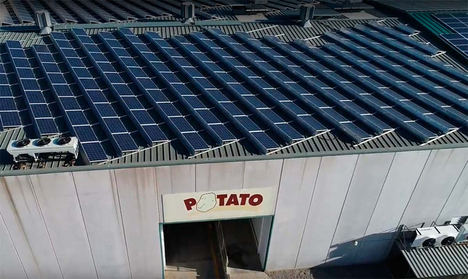 Patatas Gómez certifica su autoconsumo renovable y la reducción de emisiones con el sello ECO20® Silver
