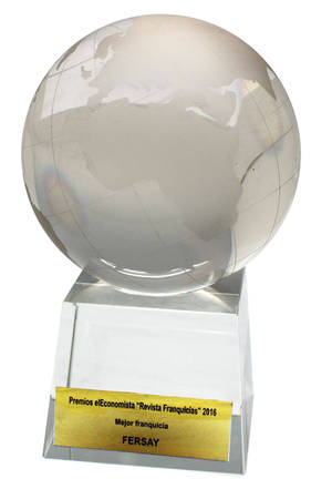 Fersay galardonada con el premio a la mejor franquicia 2016 en el congreso de franquicias de Barcelona