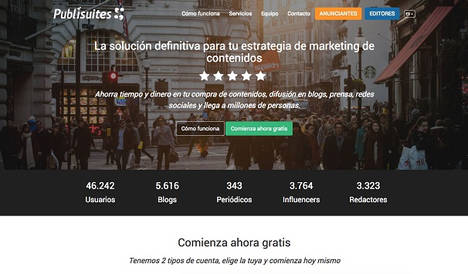 Publisuites duplica su facturación tras dos años triplicándola