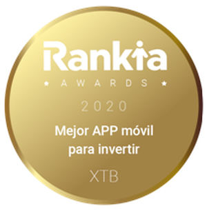 Los VI Premios Rankia eligen a XTB mejor aplicación móvil para invertir
