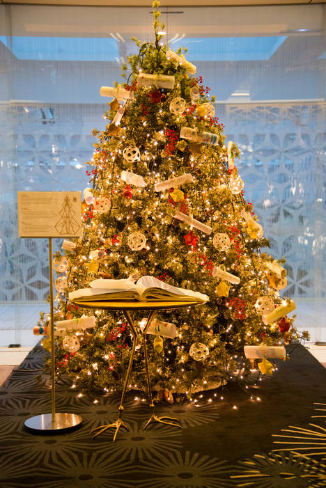 Árbol de los deseos en Mandarin Oriental, Barcelona.