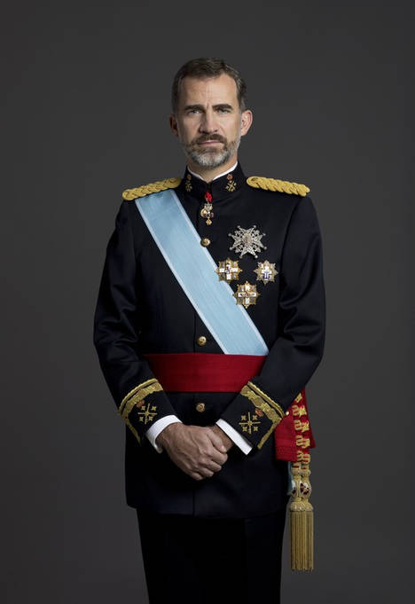 Su  Majestad el Rey de España, Don Felipe VI.